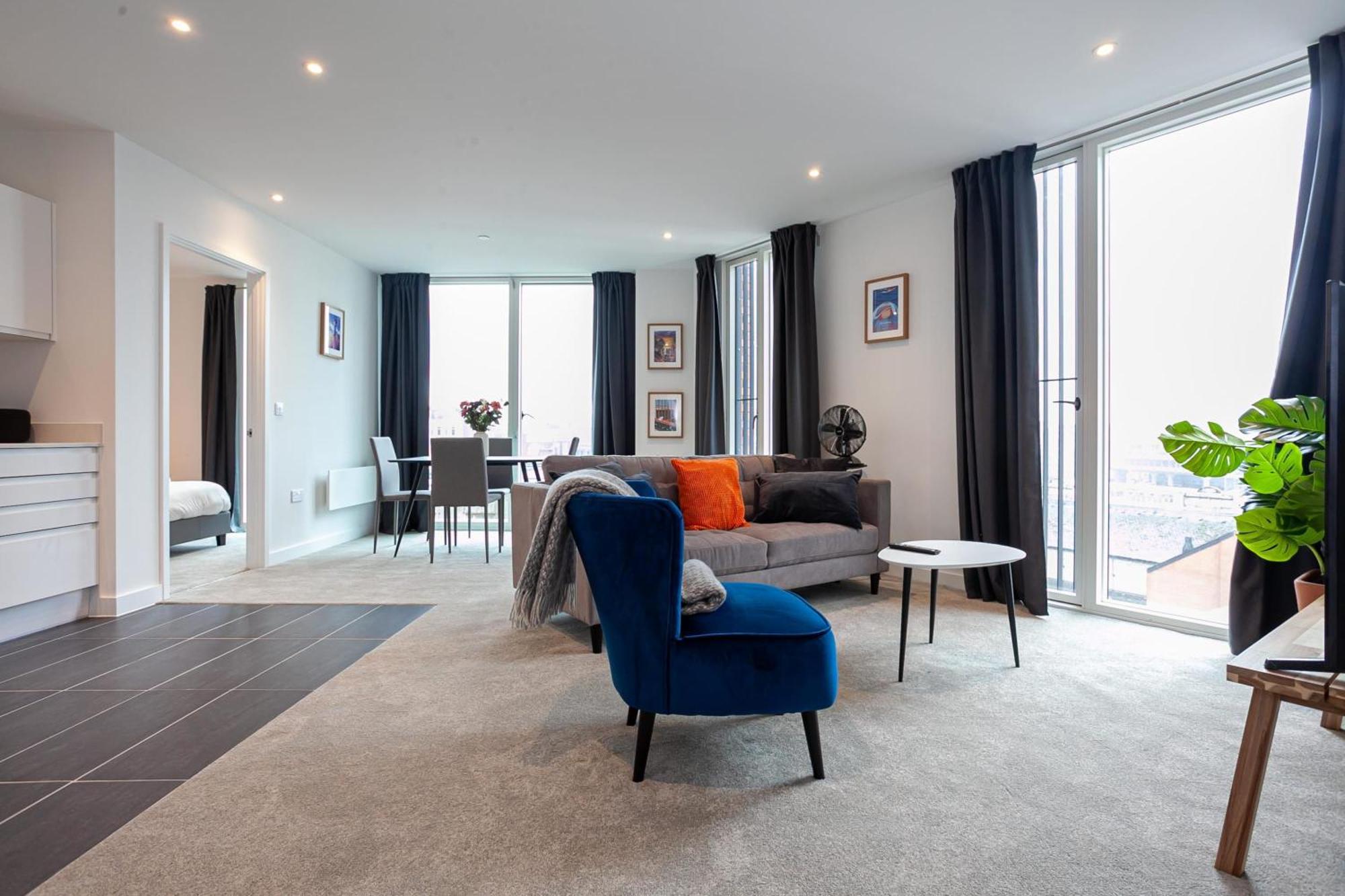 Spacious 2 Bed Apartment In Central Manchester Kültér fotó
